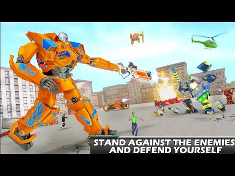 Tank Robot Transform Wars - Free Action Robot - GAMEPLAY UNLIMITED