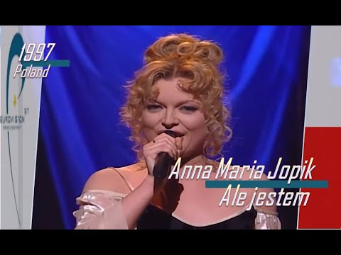 eurovision 1997 Poland 🇵🇱 Anna Maria Jopik - Ale jestem ᴴᴰ