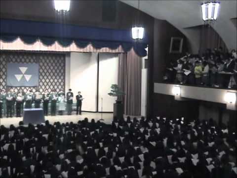 2012年度　同志社女子大学 入学式　2012.04.02