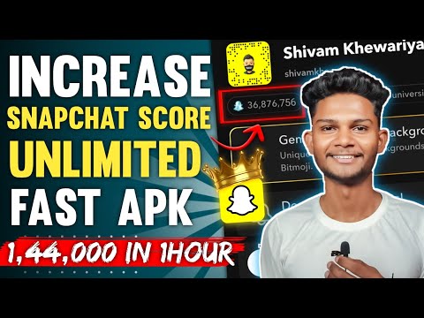 SNAP SCORE HACK | FAST APK🔥| HOW TO increase snapchat SCORE | SNAP SCORE INCREASE | TECHNICAL VEMO