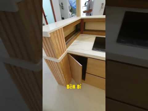 Thi công trọn gói tủ bếp nhựa cứng Vincoplast cho nhà Anh Quỳnh - TP Biên Hòa