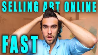 BEST PLACE TO SELL ART ONLINE | Selling Paintings Fast (US)+ Online Art Galleries VS Artist Websites