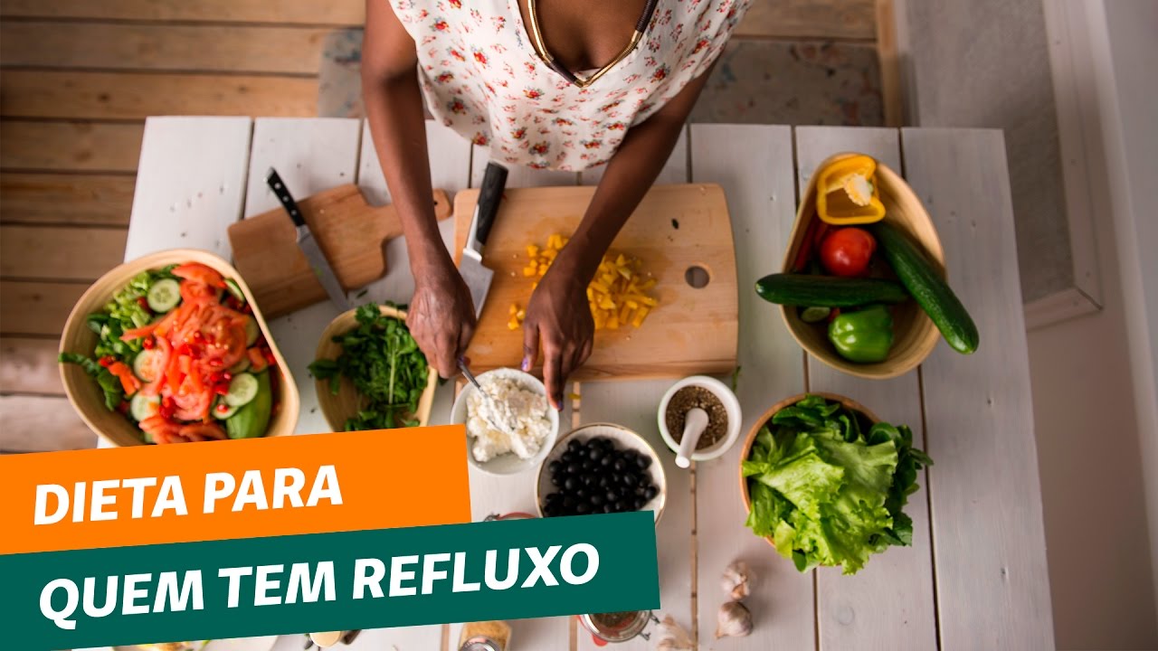 Dieta para quem tem refluxo