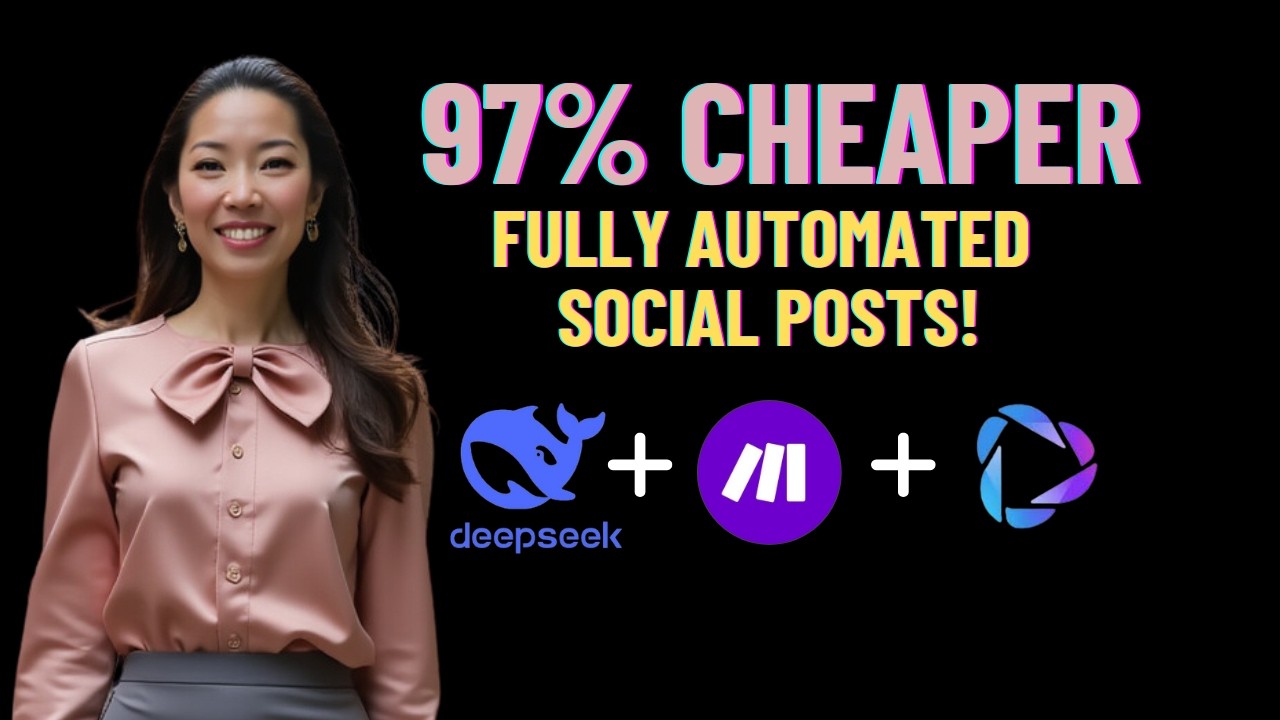 Unlimited Faceless Videos (DeepSeek + HeyGen + Make Automation) | The Cheapest AI Automation!