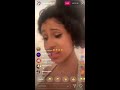 CARDI B IG LIVE VENTING ABOUT YOUTUBER AND INTERVIEWER DISRESPECTING HER, TRYING TO WAKE OFFSET UP