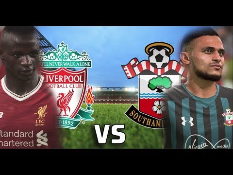 FIFA 18 Liverpool vs Southampton 18.11.2017 EPL gameplay 1080p HD(60 FPS-No Commentary)