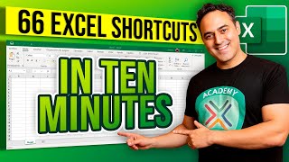 66 Microsoft Excel Keyboard Shortcuts in Ten Minutes