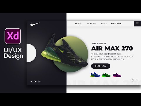 How to make E-commerce website  UI/UX design in 2024 step by step | Adobe XD Tutorial.