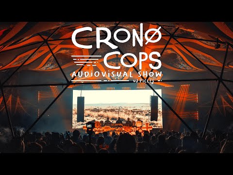 CronoCops Live Audiovisual Show @ Progressive Halloween with VJ Picles | 4k Full Video Set