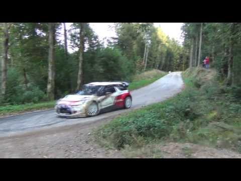Test pré france 2013 Citroën DS3 WRC Dani Sordo hd
