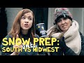 Snow Prep: South vs. Midwest