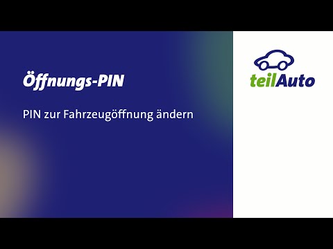 Öffnungs-PIN (Karten-PIN)