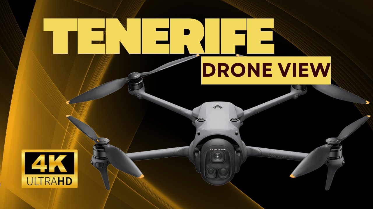 Tenerife 4K Drone Journey 2025 | Cinematic Soundscape