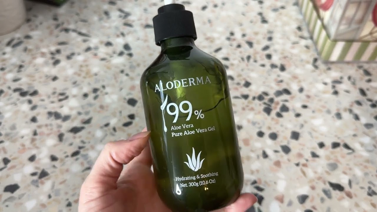 Quick Review of Aloderma 99% Organic Aloe Vera Gel