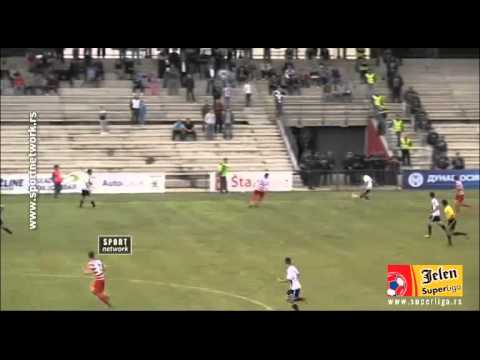 JSL 2014/15: 24.05.2015 30.Kolo: Borac - Partizan 3:3 (1:2)