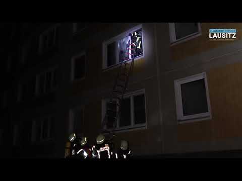 Senftenberg: Toter nach Wohnungsbrand