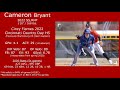 Cameron Bryant’s Skills Video