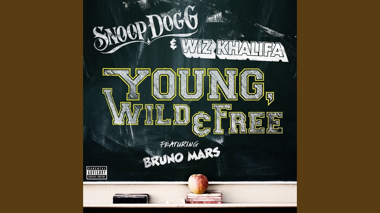 Cover for the song 'Young, Wild & Free (feat. Bruno Mars)' by artist(s) 'Snoop Dogg, Wiz Khalifa, Bruno Mars'