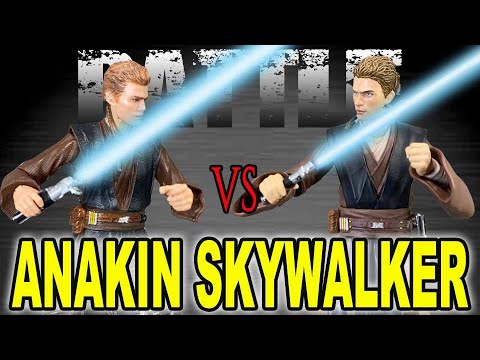 Star Wars Black Series VS SH Figuarts Anakin Skywalker