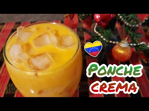 PONCHE CREMA VENEZOLANO preparado con CALABAZA.! BUENÍSIMOOO 🇻🇪