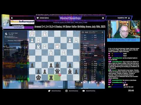 Arenas! 2+1, 3+2 & 5+5 Swiss; GM Grzegorz Gajewski Birthday Arena July 19th, 2025
