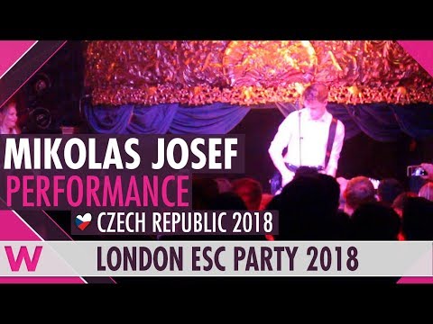 Mikolas Josef "Free" (Czech Republic 2018) LIVE @ London Eurovision Party 2018