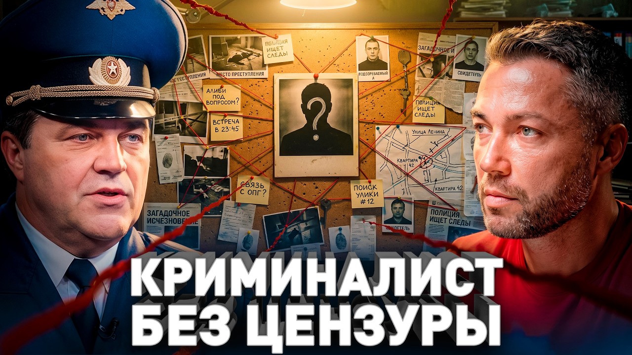 ⚠️ Криминалист рассказал всё: про теракты, серийных убийц и работу судов