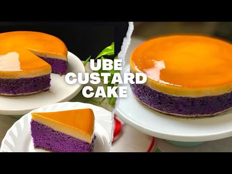 Ube Custard Cake Recipe |  Ube Leche Flan Cake ( Remake )