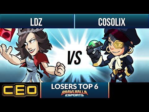 LDZ vs Cosolix - Losers Top 6 - CEO 2019 1v1
