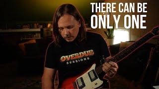 Forget the desert island; which ONE GUITAR are you taking to a session?