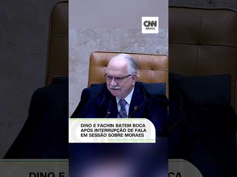 Dino e Fachin batem boca após interrupção de fala em sessão sobre Moraes