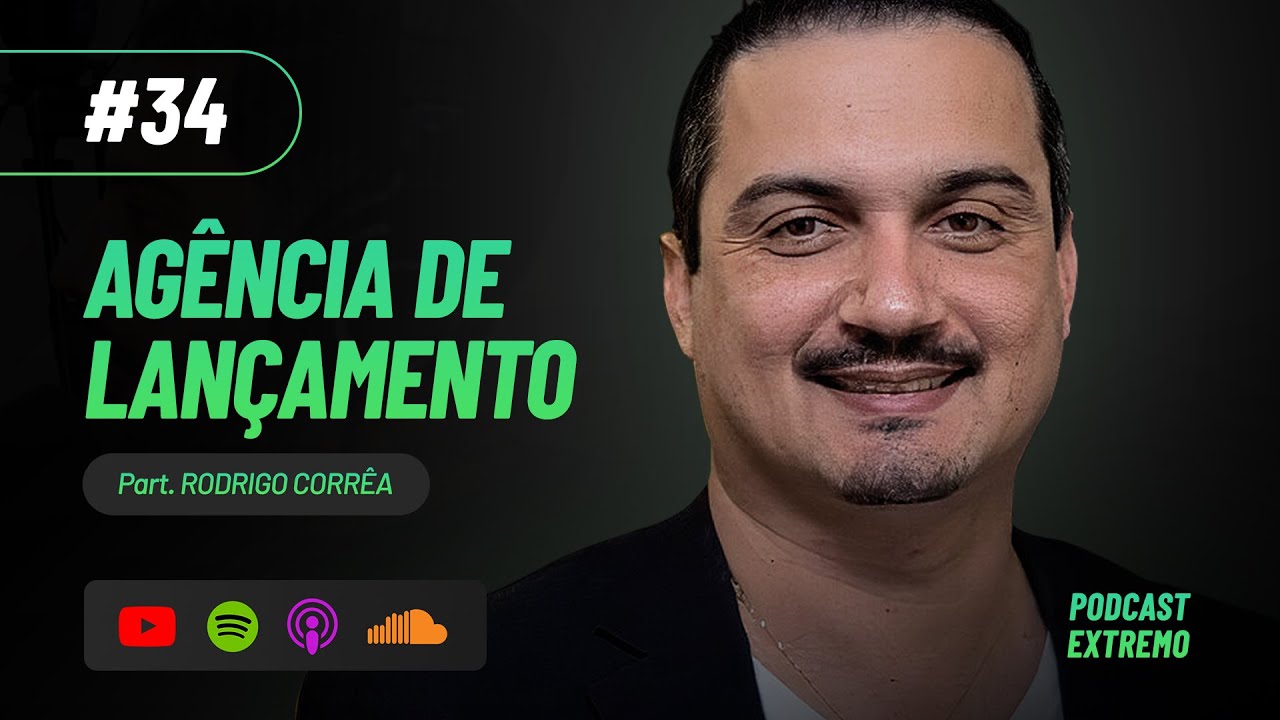 COMO CRIAR UMA AGÊNCIA DE LANÇAMENTOS DO ZERO COM RODRIGO CORRÊA | PODCAST EXTREMO #34
