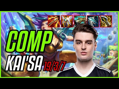 COMP - KAI'SA vs VARUS ADC - EUW CHALLENGER - PATCH 11.10 QUADRAKILL