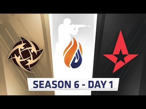 ECS Season 6 Day 1 NIP vs Astralis - Train