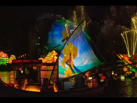 NEW Full "Rivers of Light: We Are One" Nighttime Show at Animal Kingdom 4K