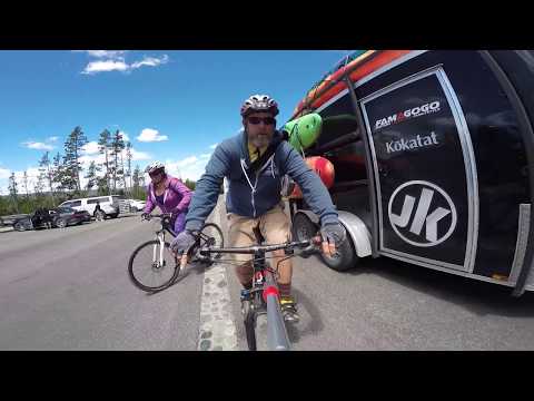 Famagogo- Biking in Yellowstone National Park, WY