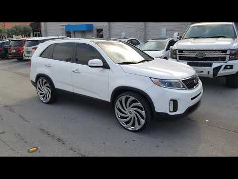 877-544-8473 24 Inch Dub Delish S238 Kia Sorento Chrome Wheels DUBSandTIRES.com Chevy Impala Donks