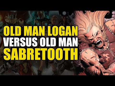Old Man Logan vs Old Man Sabretooth