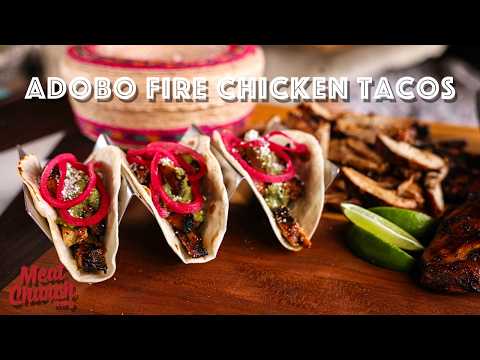 Best Chicken Tacos Over Fire: Adobo & Achiote Recipe