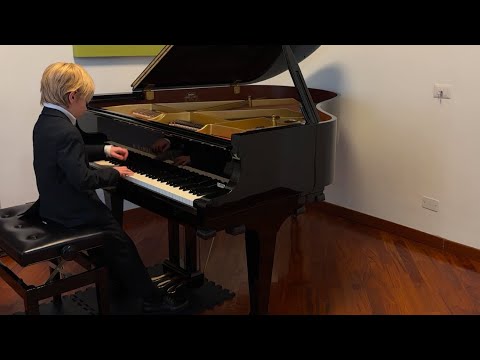 30.12.2024 For “Elevato Stanza Junior Piano Competition 2025” Damian Posteuca 8 y.o.