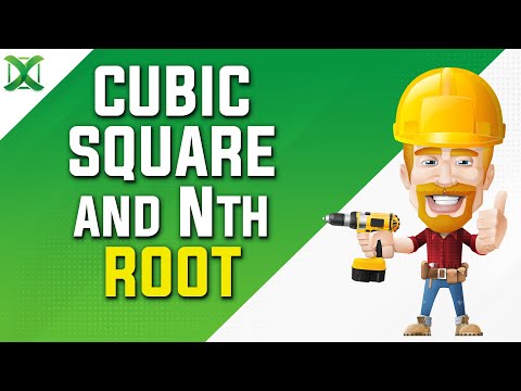 Cubic root, square root and nth root | Excel Tips #41