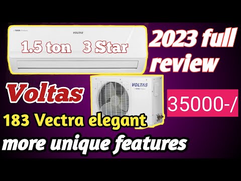 VOLTAS 1.5 TON 3 STAR SPLIT AC 183 VECTRA ELEGANT