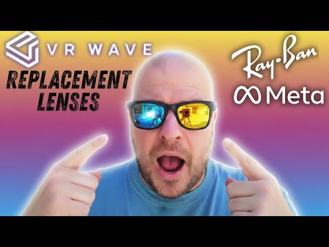 RayBan Meta Gen 2 Glasses Replacement Lenses VR Wave
