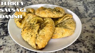 Savory Turkey & Sage Danish | Easy Holiday Brunch or Appetizer