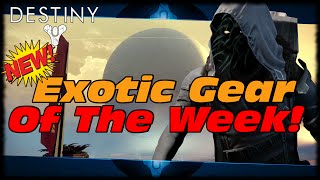 Destiny New Upgraded Exotic Gear Xur The Agent Of The Nine! Starfire Protocol & Suros Regime!