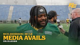 Changing Position & Offseason in Edmonton | LB Nick Anderson | 2026 Training Camp | 05.13.26