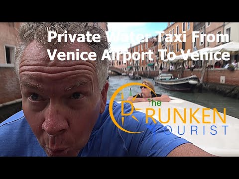 Private Water Taxi From The Venice Airport To Venice
