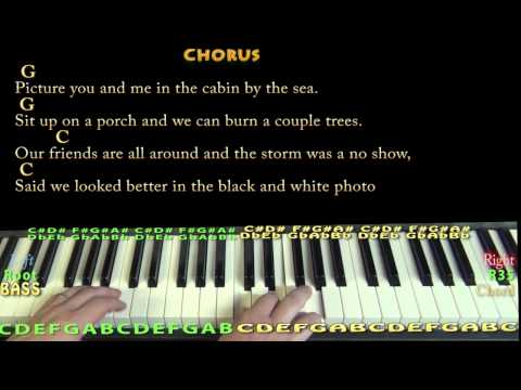 Cabin By the Sea (Dirty Heads) Piano Cover Lesson in G with Chords/Lyrics