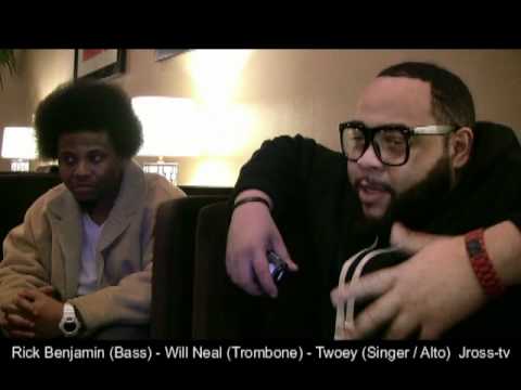 James Ross @ (Fantasia) - Rick Benjamin - (Bass)  Will Neal - (Trombone)  Twoey (Singer)  Jross-tv