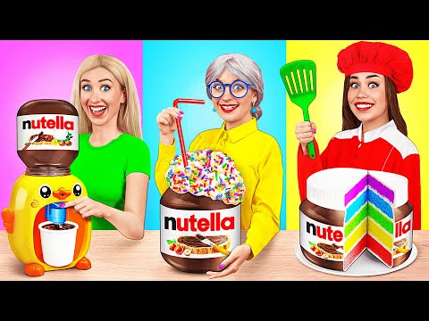 Reto De Cocina Yo vs Abuela | Ideas Locas Para Cocinar de Multi DO Challenge